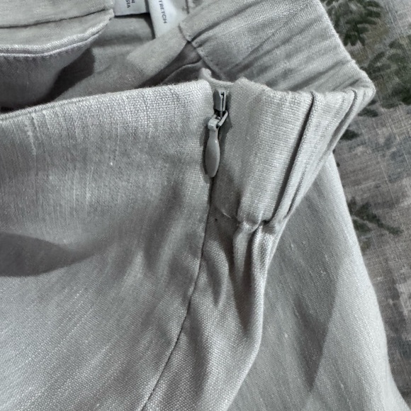 J jill Sz s stretch linen crop pant - Picture 9 of 15